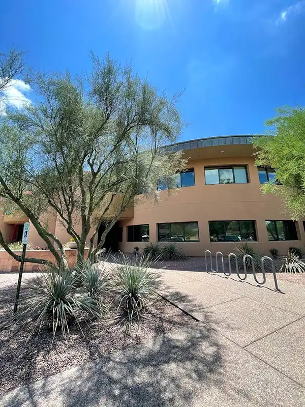 exterior of The Pogue Center in Scottsdale, AZ
